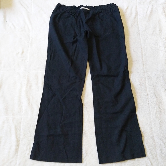 Roxy Navy Drawstring Pants - Picture 3 of 5